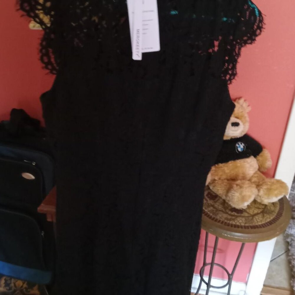 black nice dress or casual dress new